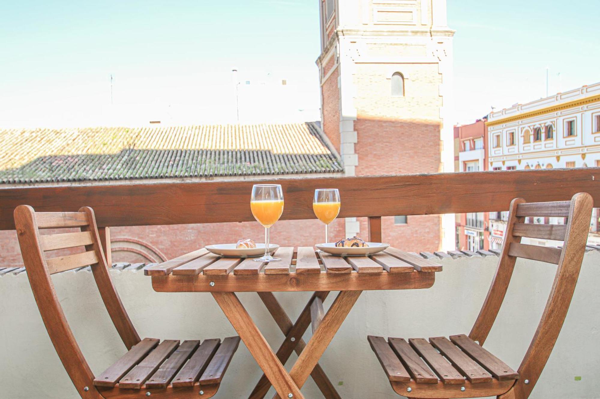 Fabulous Studio With Great Views - 15M Giralda 塞维利亚 外观 照片