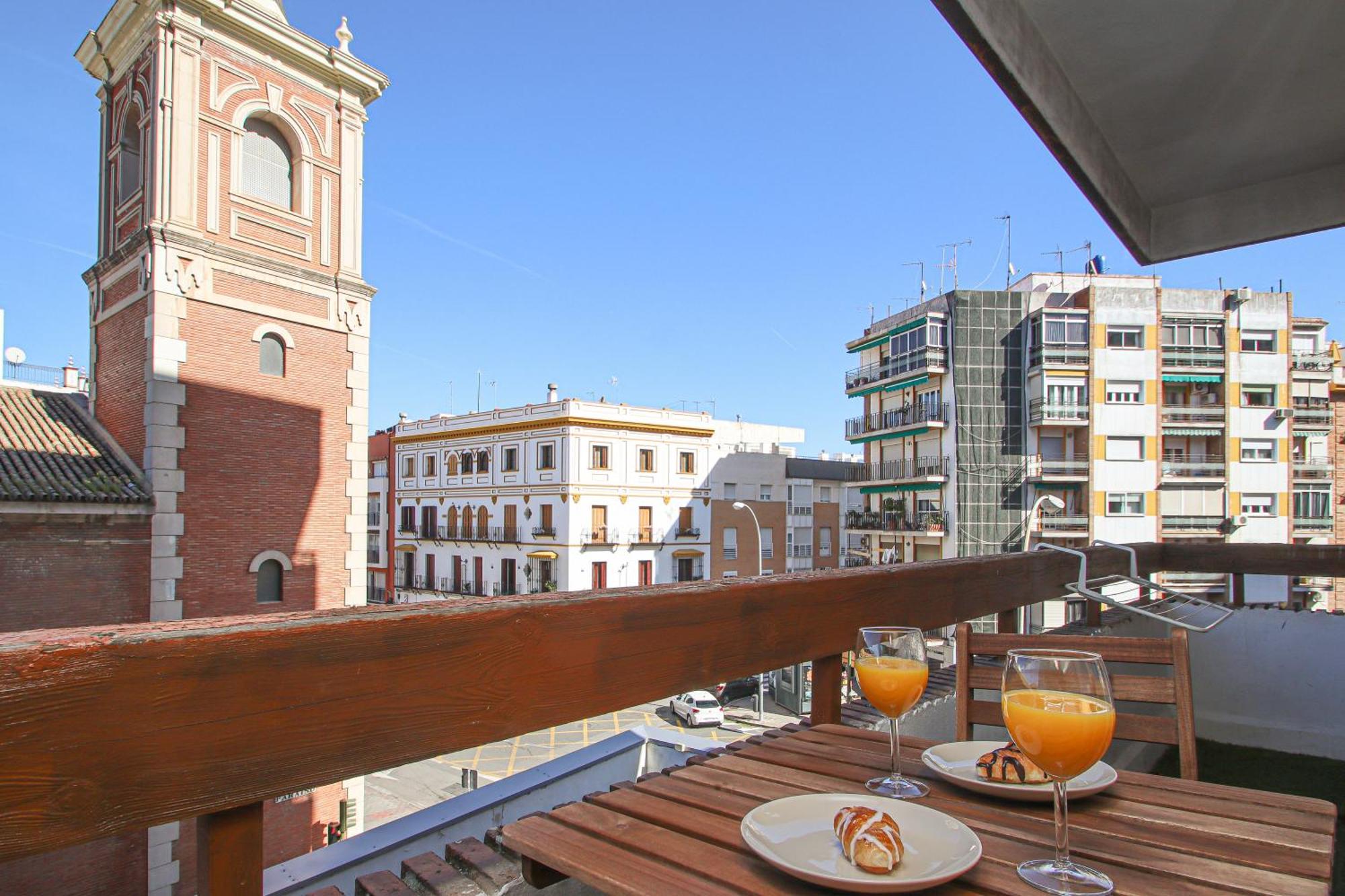 Fabulous Studio With Great Views - 15M Giralda 塞维利亚 外观 照片